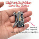 Mini fogão dobrável portátil para acampamento