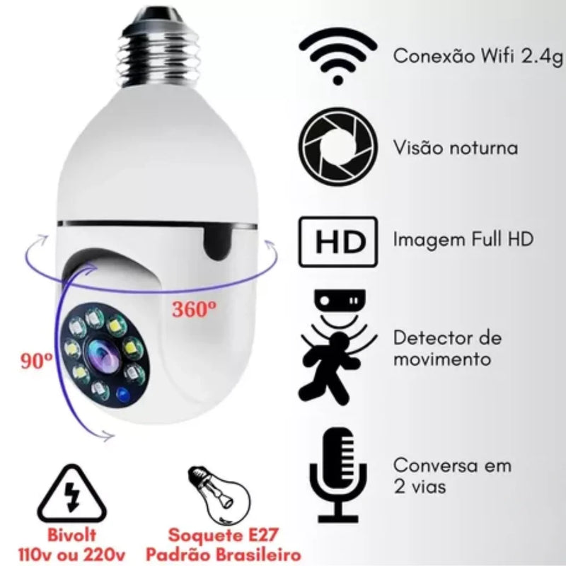 Câmera De Segurança * Fácil Instalação * Visão Noturna