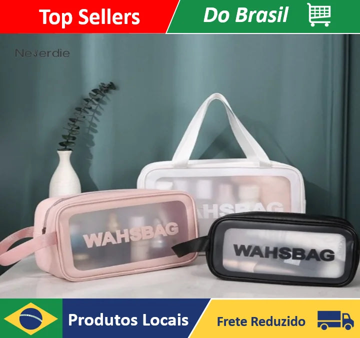 Kit 3 Necessaire Maquiagem * À Prova D'água