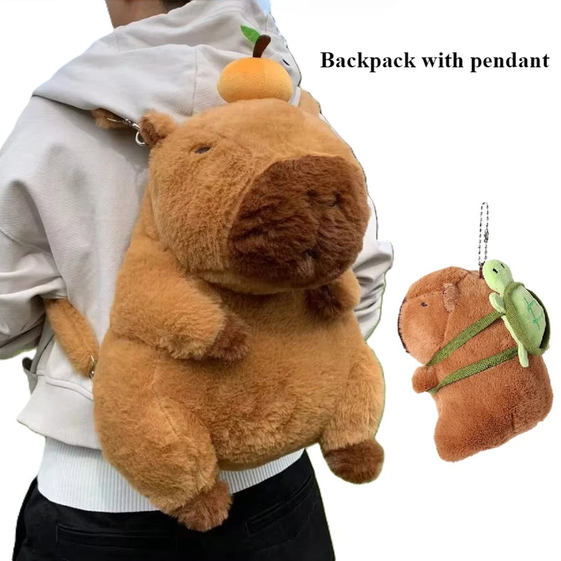 Mochila de Pelúcia Capivara