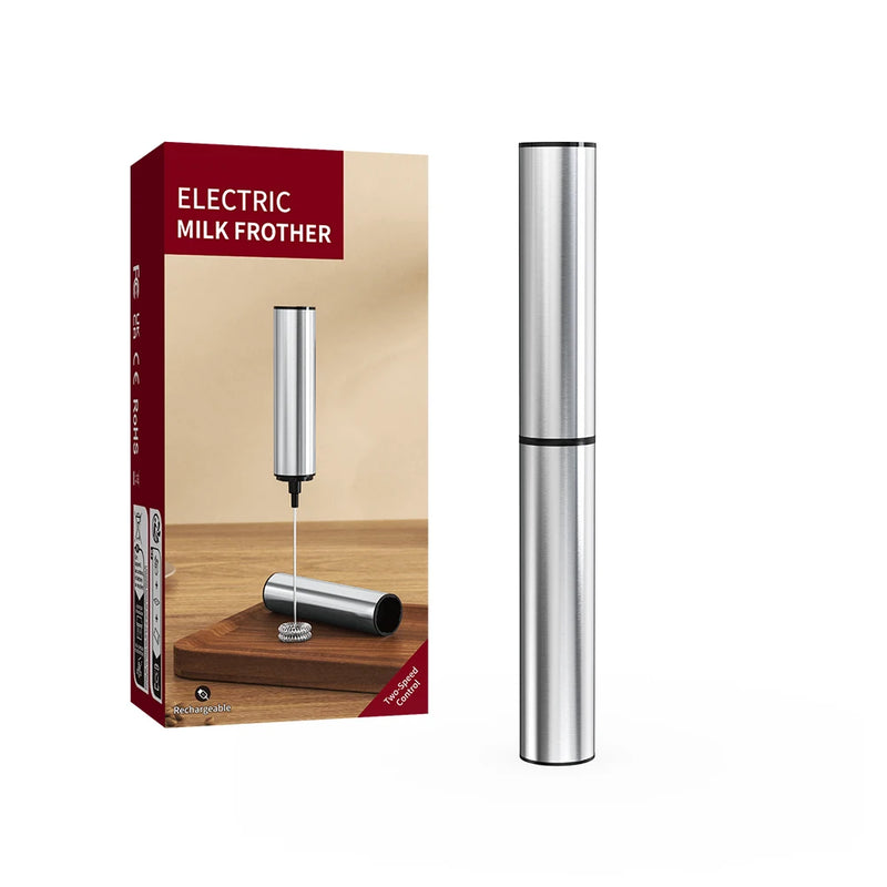 Batedor de leite potente INOX
