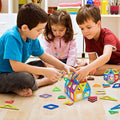 Blocos magnéticos 120pçs * brinquedos educativos