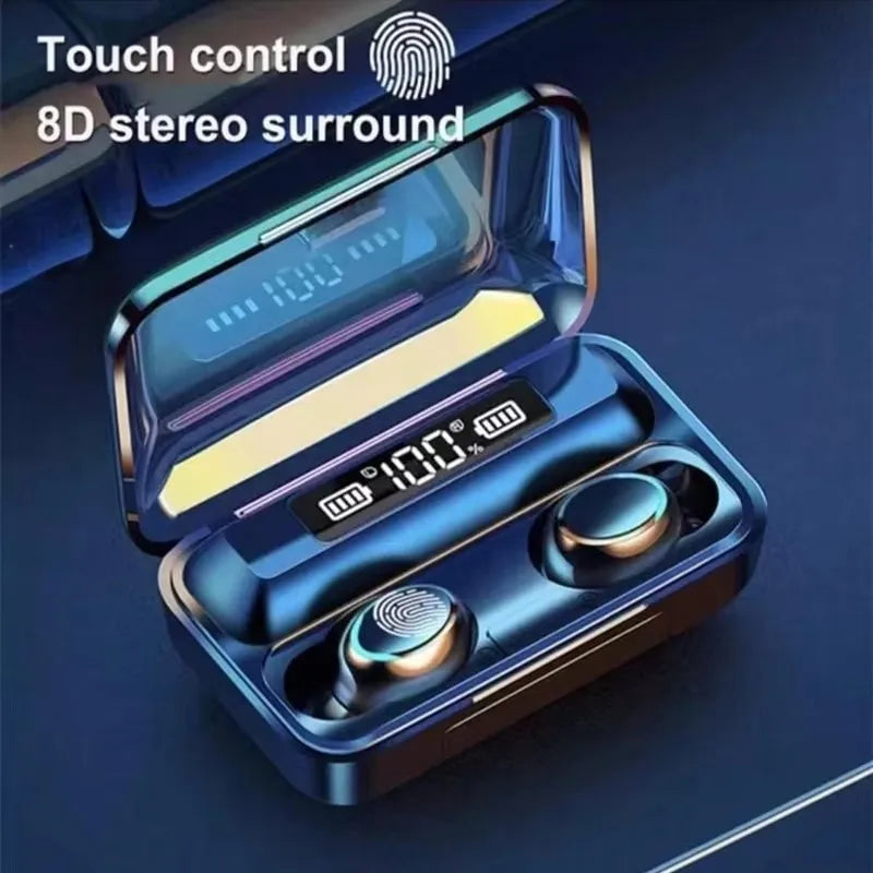 Fones de ouvido * Bluetooth sem fio * display LED