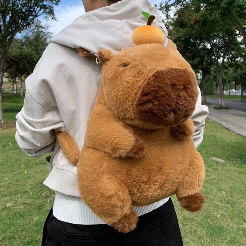 Mochila de Pelúcia Capivara