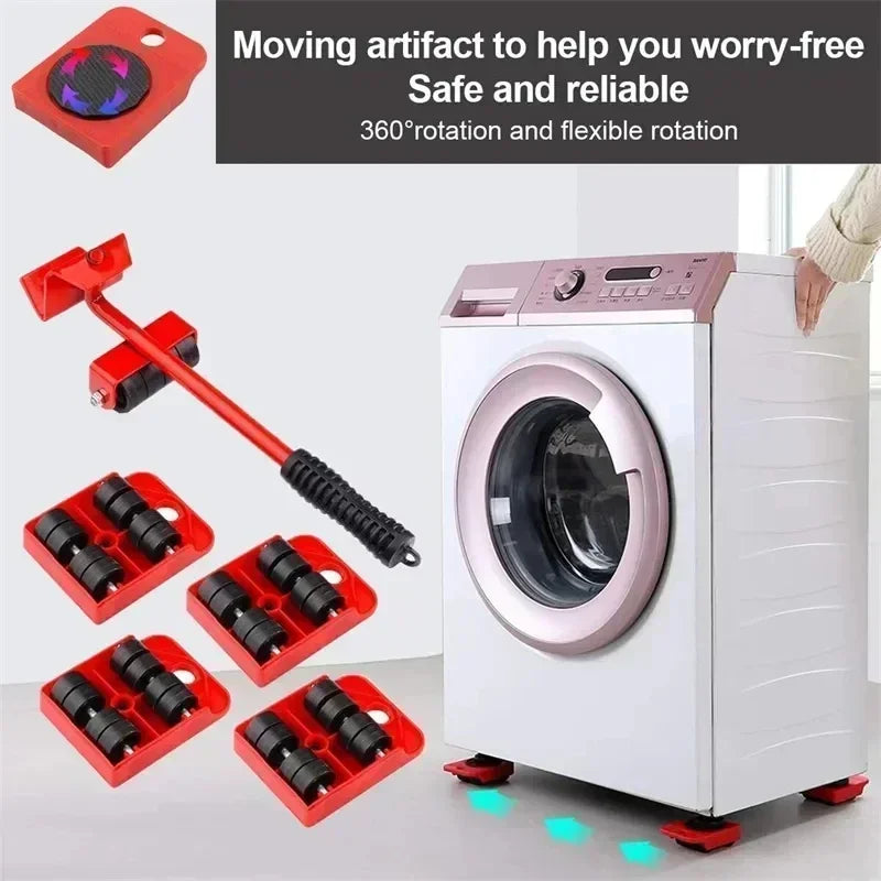 Ferramenta para levantar e mover móveis pesados