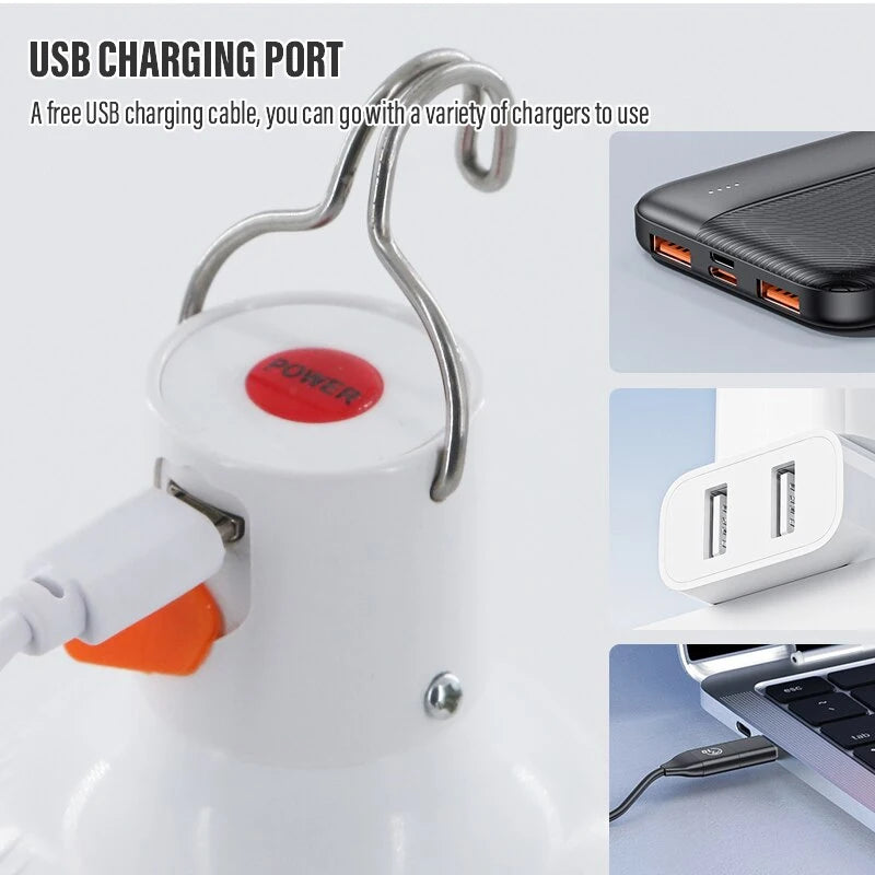 Lâmpadas LED recarregáveis * acampamento * 60w