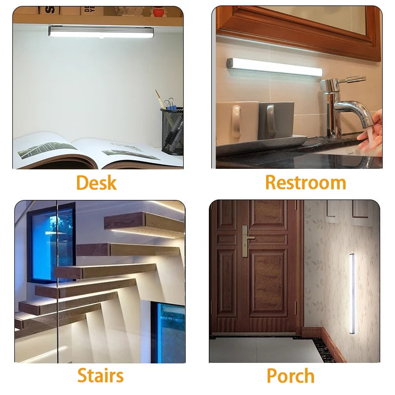 LED com sensor de movimento * Sem fio