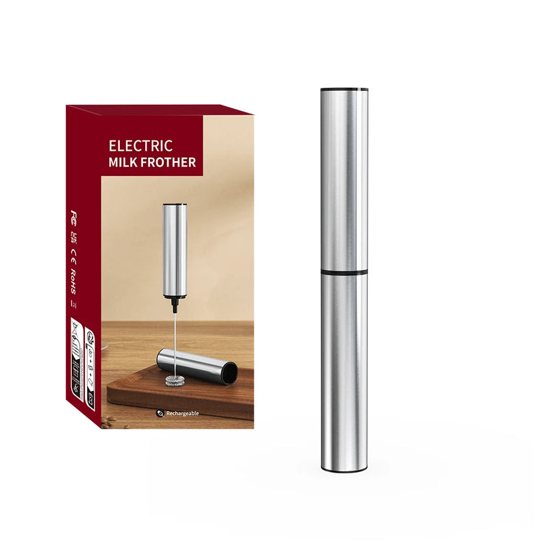 Batedor de leite potente INOX