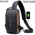 Mochila Slim Bag *Anti-Furto com Senha + USB integrado