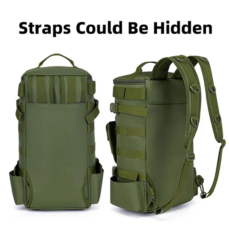 Mochila Tática de Pesca Multifuncional 30L