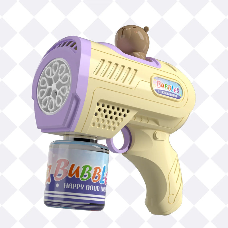 Pistola de bolhas elétrica * Presente para toda família Brincar