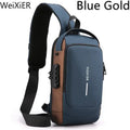 Mochila Slim Bag *Anti-Furto com Senha + USB integrado