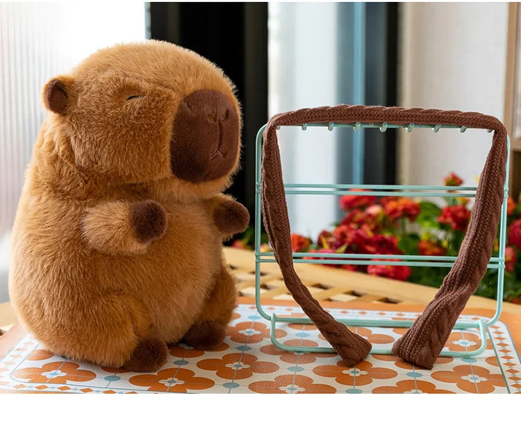 Capibara * Uma fofura de pelúcia * 35cm de abraços reconfortantes