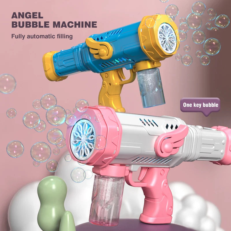 Pistola de bolhas automática * Diversão Garantida