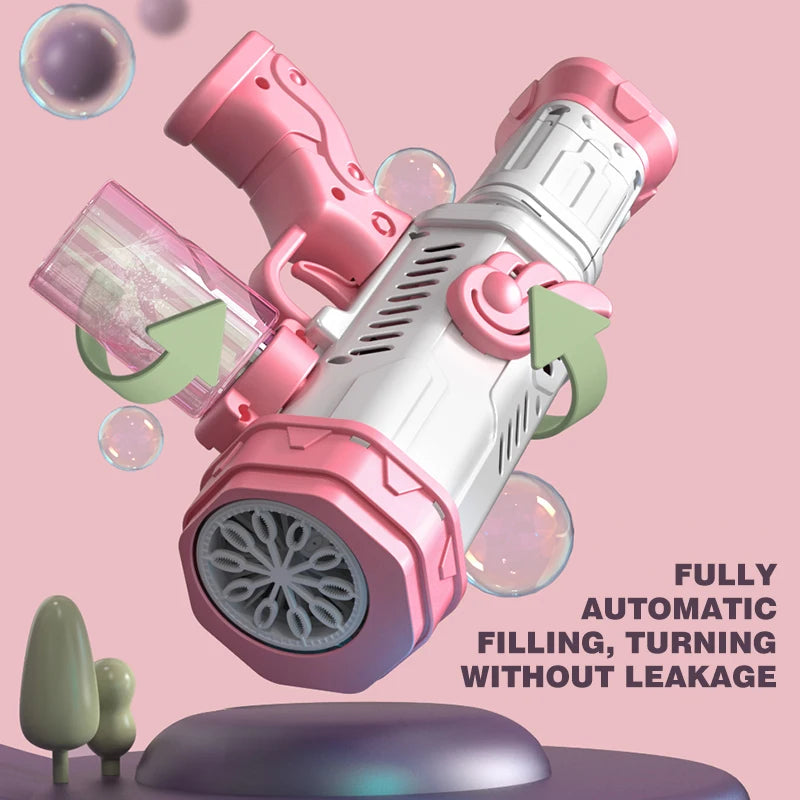 Pistola de bolhas automática * Diversão Garantida