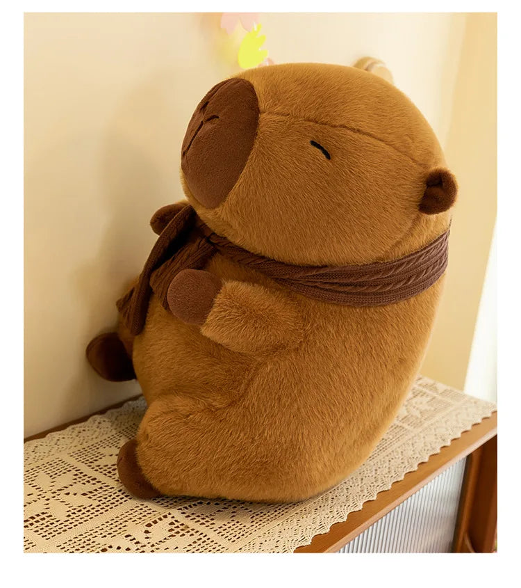 Capibara * Uma fofura de pelúcia * 35cm de abraços reconfortantes