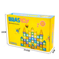 Blocos imantados * 130pçs * brinquedo educacional de construção