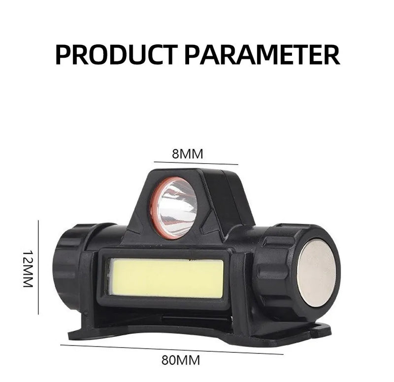 lanterna de cabeça * LED * Recarregável