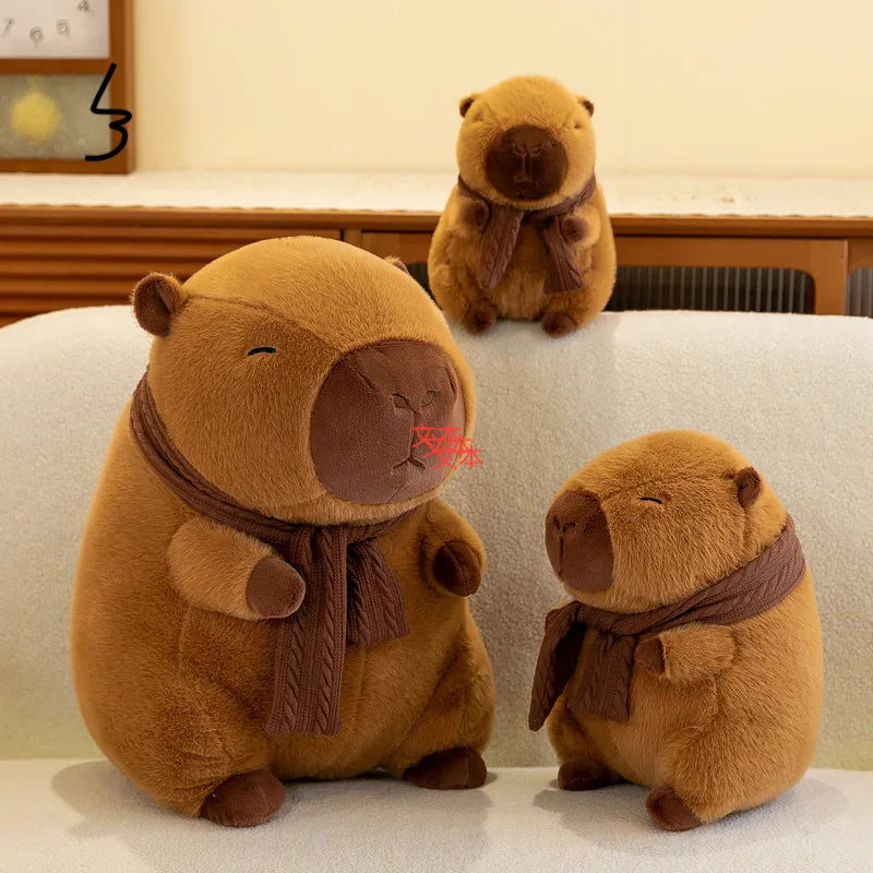 Capibara * Uma fofura de pelúcia * 35cm de abraços reconfortantes