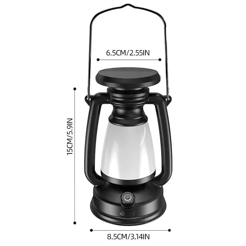 Lâmpada de LED, Charme Retrô * Recarregável