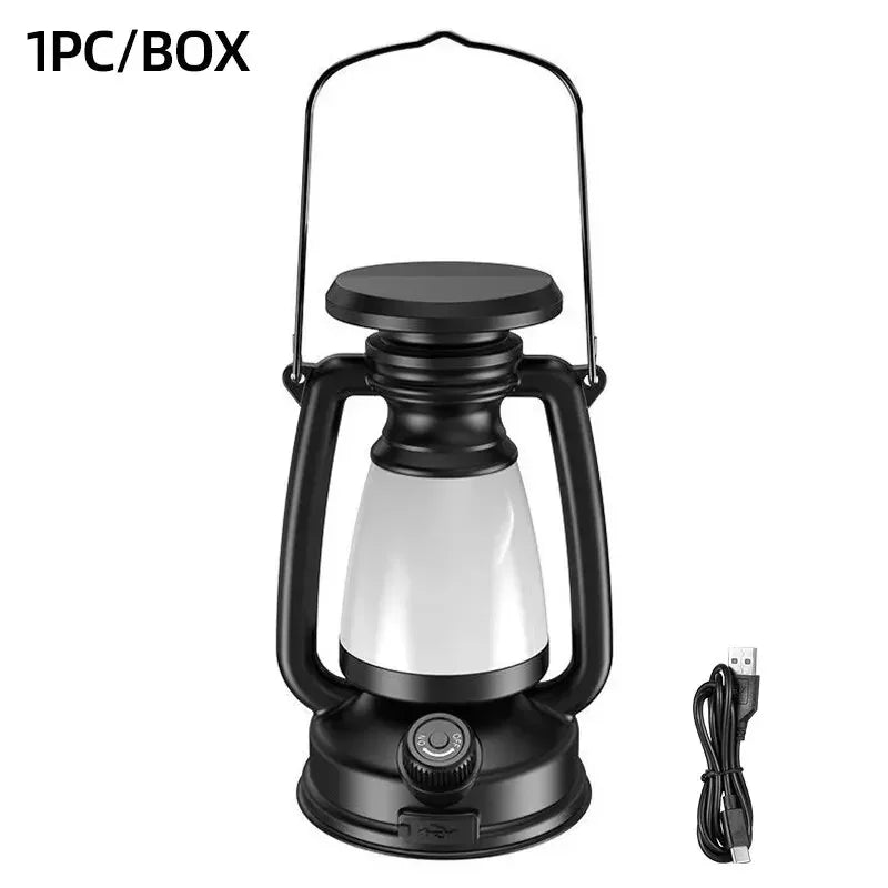 Lâmpada de LED, Charme Retrô * Recarregável