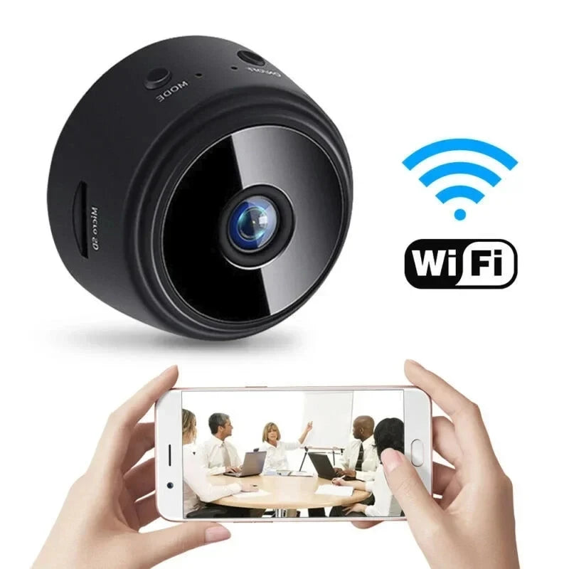 Minicâmera WiFi A9 - sem fio - Câmera espiã