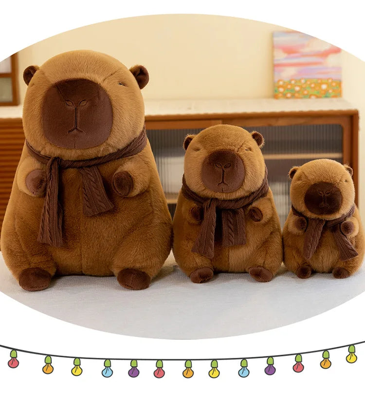 Capibara * Uma fofura de pelúcia * 35cm de abraços reconfortantes