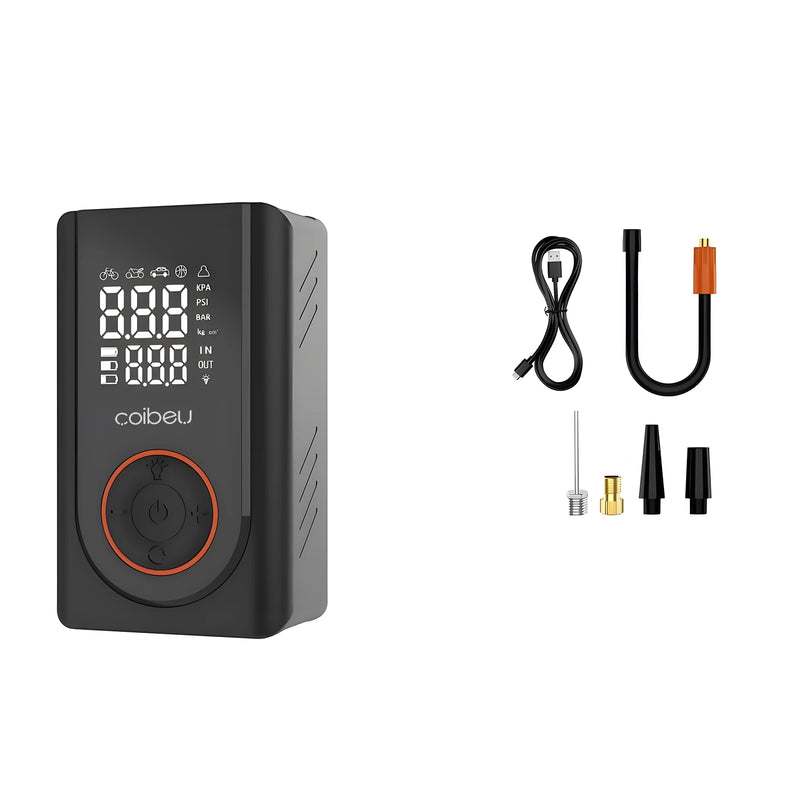 Bomba de ar portátil - carro/bicicleta/motocicleta - LED - Powerbank