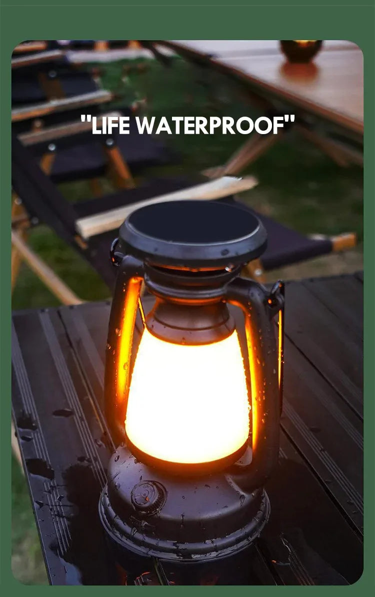 Lâmpada de LED, Charme Retrô * Recarregável
