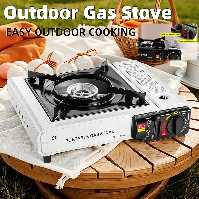 Fogão a gás portátil * camping * compacto e leve