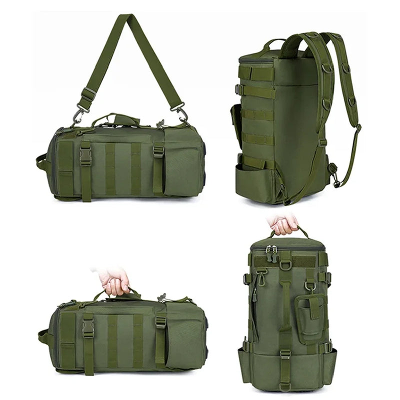 Mochila Tática de Pesca Multifuncional 30L